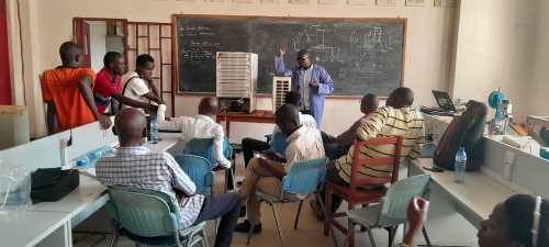 Formation des techniciens en salle de classe