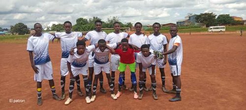 Équipe de football de l'ENS lors du championnat interuniversitaire