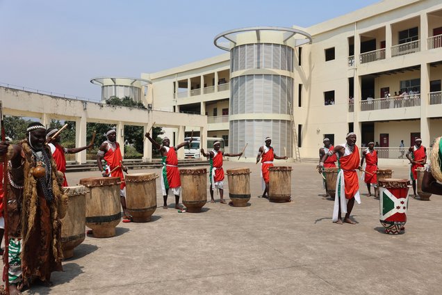 Prestation de tambourinaires traditionnels burundais